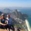 1000dias no topo da Pedra da Gávea, no Rio de Janeiro